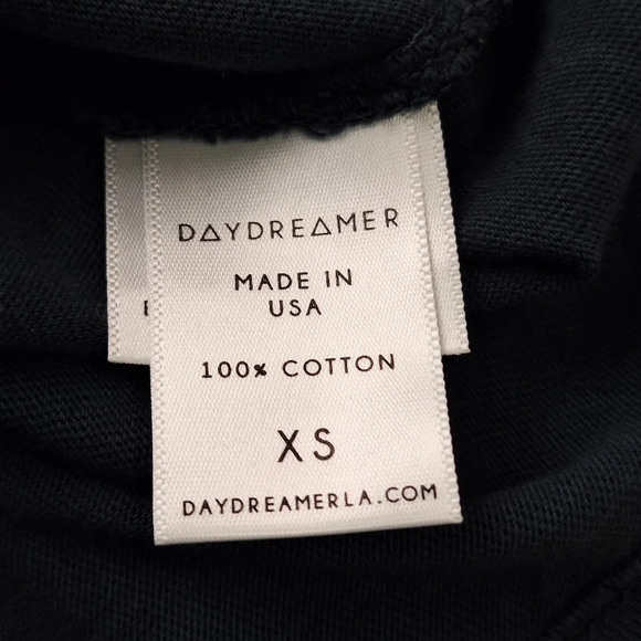 NEW Daydreamer x Free People XS Rolling Stones Tie Dye Tongue Boyfriend Tee - Picture 12 of 14